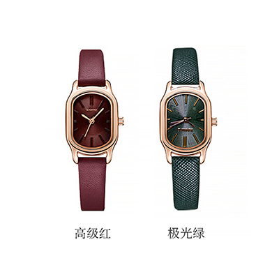 （直发包邮除偏远区）日本KISHINE 女士石英手表简约皮带款（1只）下单备注颜色