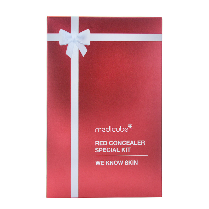 韩国Medicube 乐得遮瑕液4件套礼盒（21#浅米色）