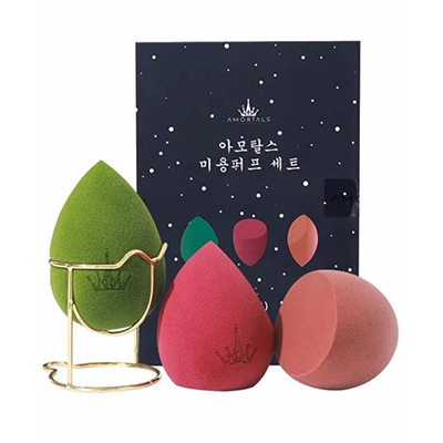 韩国尔木萄 星空美妆蛋套盒（3只海绵蛋+1个支架）