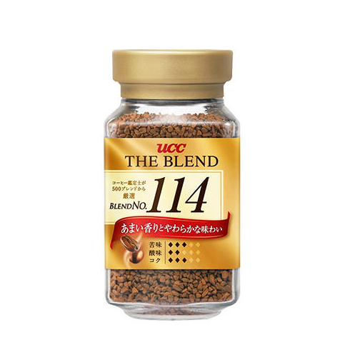 日本UCC 悠诗诗114速溶咖啡（90g）美式提神