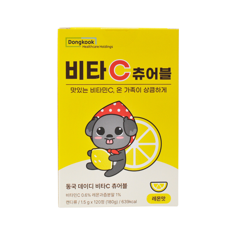 韩国东国 柠檬维生素C糖果/VC糖（180g）