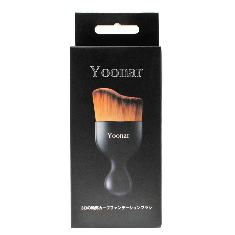 日本Yoonar 弧形粉底刷/化妆刷（1个）