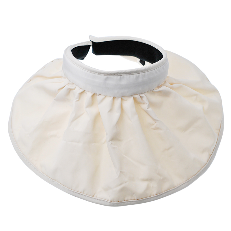 FSDI 遮阳防晒帽（1个）白色-送防风扣带