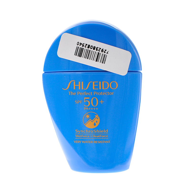 资生堂 新艳阳夏臻效水动力防晒霜SPF50+（15ml）蓝胖子