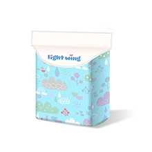 韩国Light wing 轻翼纯棉卫生巾（24.5cm*10片）日用