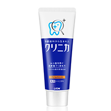 日本LION 狮王酵素除牙垢牙膏（130g）黄管 温和薄荷